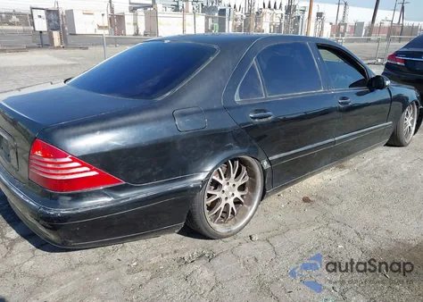 2004 Mercedes-Benz S 430 z USA, uszkodzony, nr VIN WDBNG70J34A414925